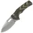 Нож CIVIVI Vexron stonewash сталь 14C28N рукоять Green/Tan G10 (C24066-2)