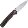 Нож We Knife Subjugator сталь CPM-20CV рукоять Black Titanium (WE21014C-2)