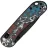 Нож CIVIVI Elementum Crossbar Lock blackwash сталь S35VN рукоять Nebula FatCarbon (C24063B-1)