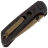Нож Reate PL-XT Drop Point copper PVD сталь Nitro-V рукоять Black Micarta/Black G10