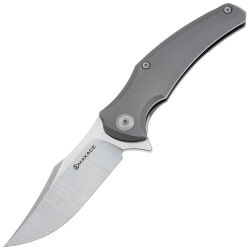 Нож Maxace Orion satin сталь MagnaCut рукоять Grey Titanium