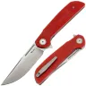 Нож Reate Remedy satin сталь Elmax рукоять Pulse Red Glass FatCarbon