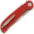 Нож Reate Remedy satin сталь Elmax рукоять Pulse Red Glass FatCarbon