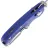 Нож Real Steel Esca satin сталь 12C27 рукоять Blue GFN (7181SD)