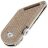 Нож Kansept Dash stonewash сталь 154CM рукоять Brown Micarta