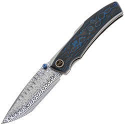 Нож WE Knife Swordfin сталь Hugin Damasteel рукоять Arctic Storm FatC/Gray Titanium (WE23067-DS1)