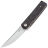 Нож Reate Bushido satin сталь M390 рукоять Dark Matter Purple FatCarbon