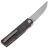 Нож Reate Bushido satin сталь M390 рукоять Dark Matter Purple FatCarbon
