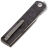 Нож Reate Bushido satin сталь M390 рукоять Dark Matter Purple FatCarbon