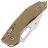 Нож Microtech Stitch Ram-Lok Stonewash сталь M390MK рукоять Tan G10 (169RL-10FLGTTA)