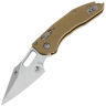 Нож Microtech Stitch Ram-Lok Stonewash сталь M390MK рукоять Tan G10 (169RL-10FLGTTA)