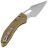 Нож Microtech Stitch Ram-Lok Stonewash сталь M390MK рукоять Tan G10 (169RL-10FLGTTA)