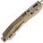 Нож Microtech Stitch Ram-Lok Stonewash сталь M390MK рукоять Tan G10 (169RL-10FLGTTA)