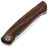 Нож NL Knives Frodo 2.0 Drop point satin сталь M390 рукоять Ironwood