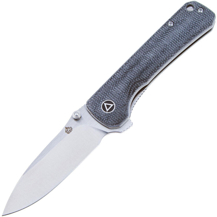 Нож QSP Hawk Satin сталь 14C28N рукоять Black Micarta (QS131-J)