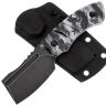 Нож Kansept Korvid S Fixed blackwash сталь 14C28N рукоять Black Cat G10