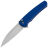 Нож Pro-Tech Malibu Wharncliffe stonewash сталь MagnaCut рукоять Blue Aluminium (5301-Blue)