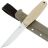 Нож Owl Knife North-S сталь Elmax рукоять микарта Джинс бежевая