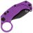 Нож Reate EXO-K black PVD сталь N690 рукоять Purple Aluminium