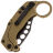 Нож Reate EXO-K black PVD сталь N690 рукоять Purple Aluminium