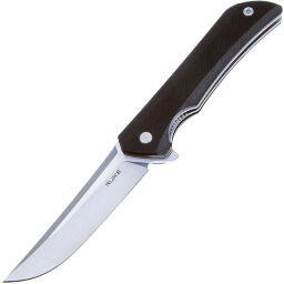 Нож Ruike Hussar сталь 14C28N рукоять Black G10 (P121-B) (Нож Ruike Hussar P121 сталь 14C28N рукоять G10 black  (RKEP121B))