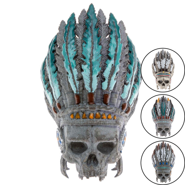 Бусина темлячная Evil Skull Индеец
