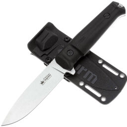 Нож Kizlyar Supreme Sturm сталь Elmax Stonewash рукоять Black Kraton