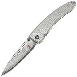 Нож Mcusta Forge Nami Large сталь VG-10/Damascus рукоять сталь 420J2 (MC-0112D)