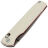 Нож SRM Terrier black сталь 140Cr Laminated рукоять White G10 (258L-GX2)