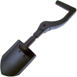 Лопата Fox Folding Spade black sheath сталь 420 рукоять нейлон