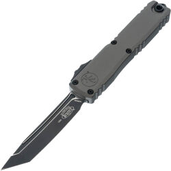 Нож Microtech Ultratech ZBP T/E black сталь M390MK рукоять Natural Clear Aluminium