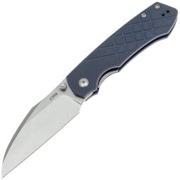 Нож CJRB Kestrel Stonewash сталь AR-RPM9 рукоять Blue G10 (J1962-BU)