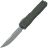Нож Microtech Ultratech ZBP S/E Apocalyptic сталь M390MK рукоять OD Green Aluminum (1121-10APOD)