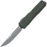 Нож Microtech Ultratech ZBP S/E Apocalyptic сталь M390MK рукоять OD Green Aluminum (1121-10APOD)