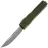 Нож Microtech Ultratech ZBP S/E Apocalyptic сталь M390MK рукоять OD Green Aluminum (1121-10APOD)