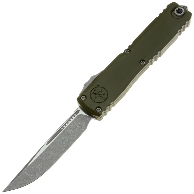 Нож Microtech Ultratech ZBP S/E Apocalyptic сталь M390MK рукоять OD Green Aluminum (1121-10APOD)