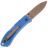 Нож Ka-Bar Dozier Folding Hunter сталь D2 рукоять Blue Zytel (KA4062D2)