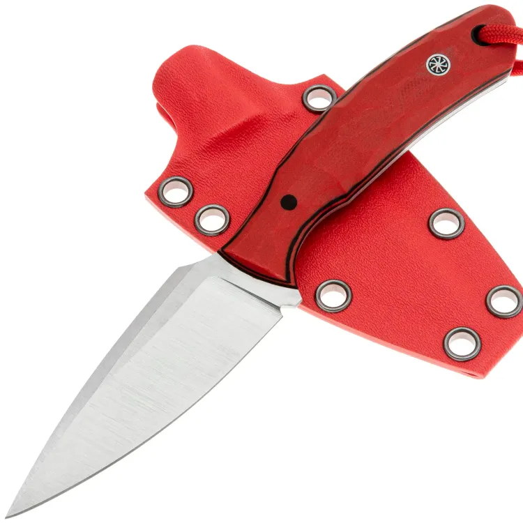 Нож TVI EDC сталь Elmax рукоять Red G10 (ТО25.07)