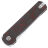 Нож QSP Lark satin сталь 14C28N рукоять Red Shredded CF/G10 (QS144-D)