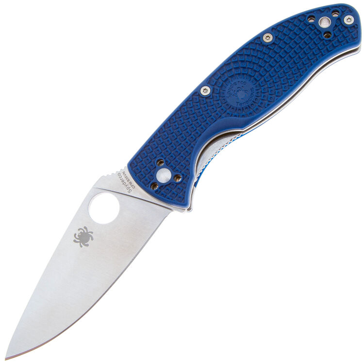 Нож Spyderco Tenacious LTW сталь S35VN рукоять Blue FRN (C122PBL)