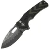Нож CIVIVI Vexron сталь Damascus рукоять Black/Green G10 (C24066-DS1)
