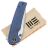 Нож WE Knife Subjugator сталь CPM-20CV рукоять Blue Titanium (WE21014C-3)