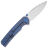 Нож WE Knife Subjugator сталь CPM-20CV рукоять Blue Titanium (WE21014C-3)