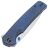 Нож WE Knife Subjugator сталь CPM-20CV рукоять Blue Titanium (WE21014C-3)