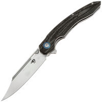 Нож Bestech Fanga сталь D2 рукоять Beige G10/Carbon Fiber (BG18D)