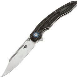 Нож Bestech Fanga сталь D2 рукоять Beige G10/Carbon Fiber (BG18D)