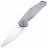 Нож MKM Goccia сталь M390 рукоять Titanium (GC-T)