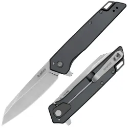 Нож Kershaw Misdirect XL stonewash сталь 4Cr14 рукоять Stainless Steel (1441)