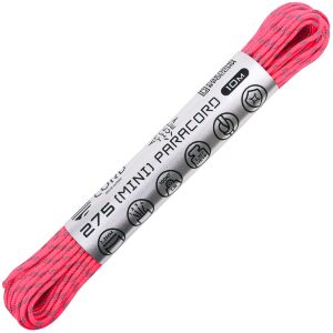Паракорд CORD 275 световозвращающий Neon pink 10м 