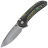 Нож WE Knife Zizzit beadblast сталь CPM-20CV рукоять Gray Ti/Toxic Storm Fat Carbon (WE23031-4)
